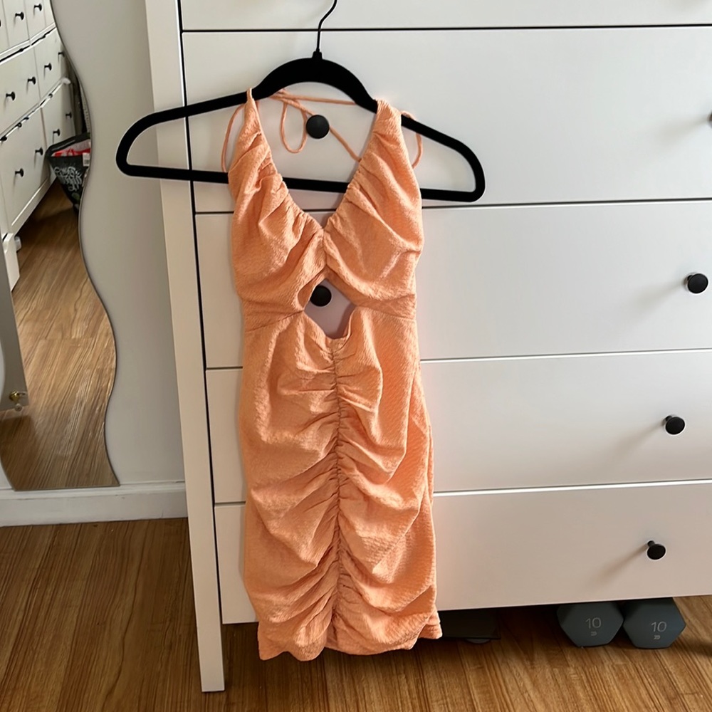 indikah orange dress